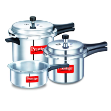 Aluminium Outer Lid Pressure Cooker